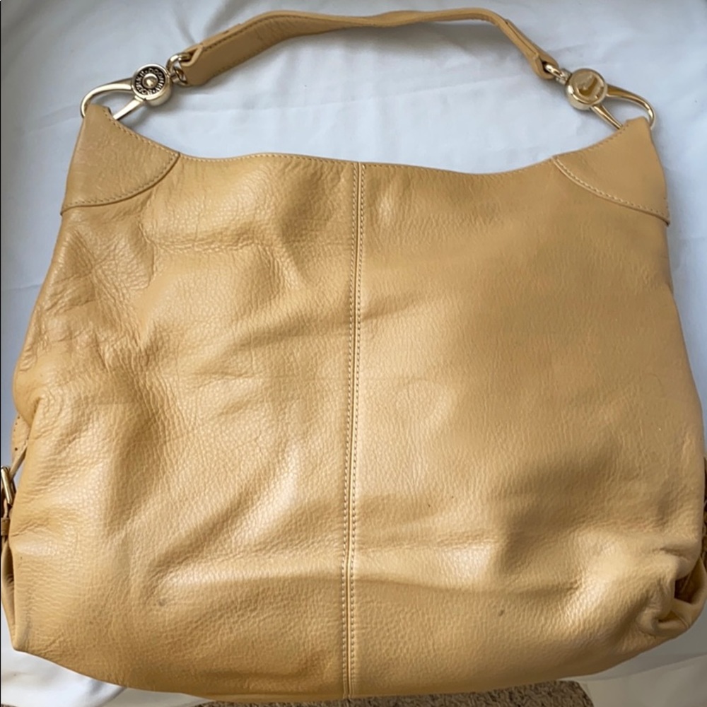 Dooney & Burke mustard-toned purse